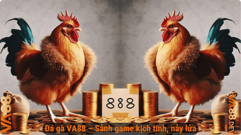 Đá gà VA88 – Sảnh game kịch tính, nảy lửa