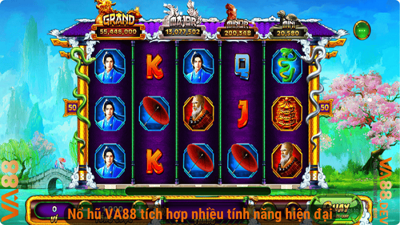Nổ hũ VA88 tích hợp nhiều tính năng hiện đại